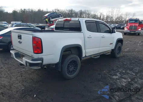 2017 Chevrolet Colorado Z71 из США, поврежденный, VIN 1GCGTDEN7H1198342